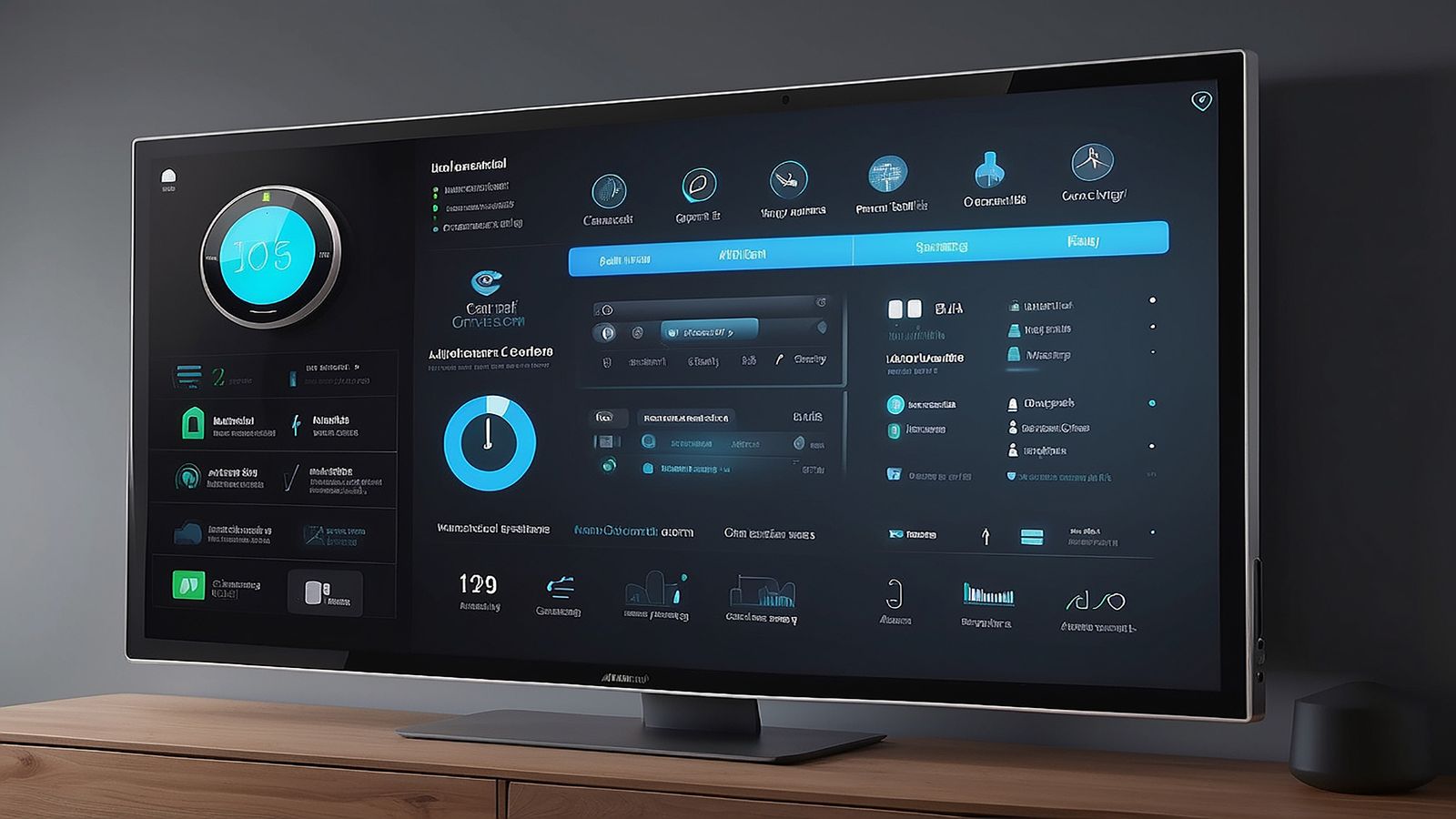 Samsung smart TV displaying a streaming app with developer tools overlay